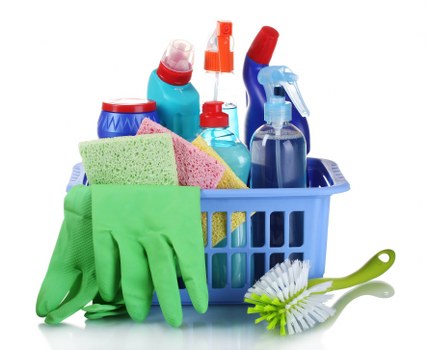 Deep upholstery cleaning equipment for a fabric sofa